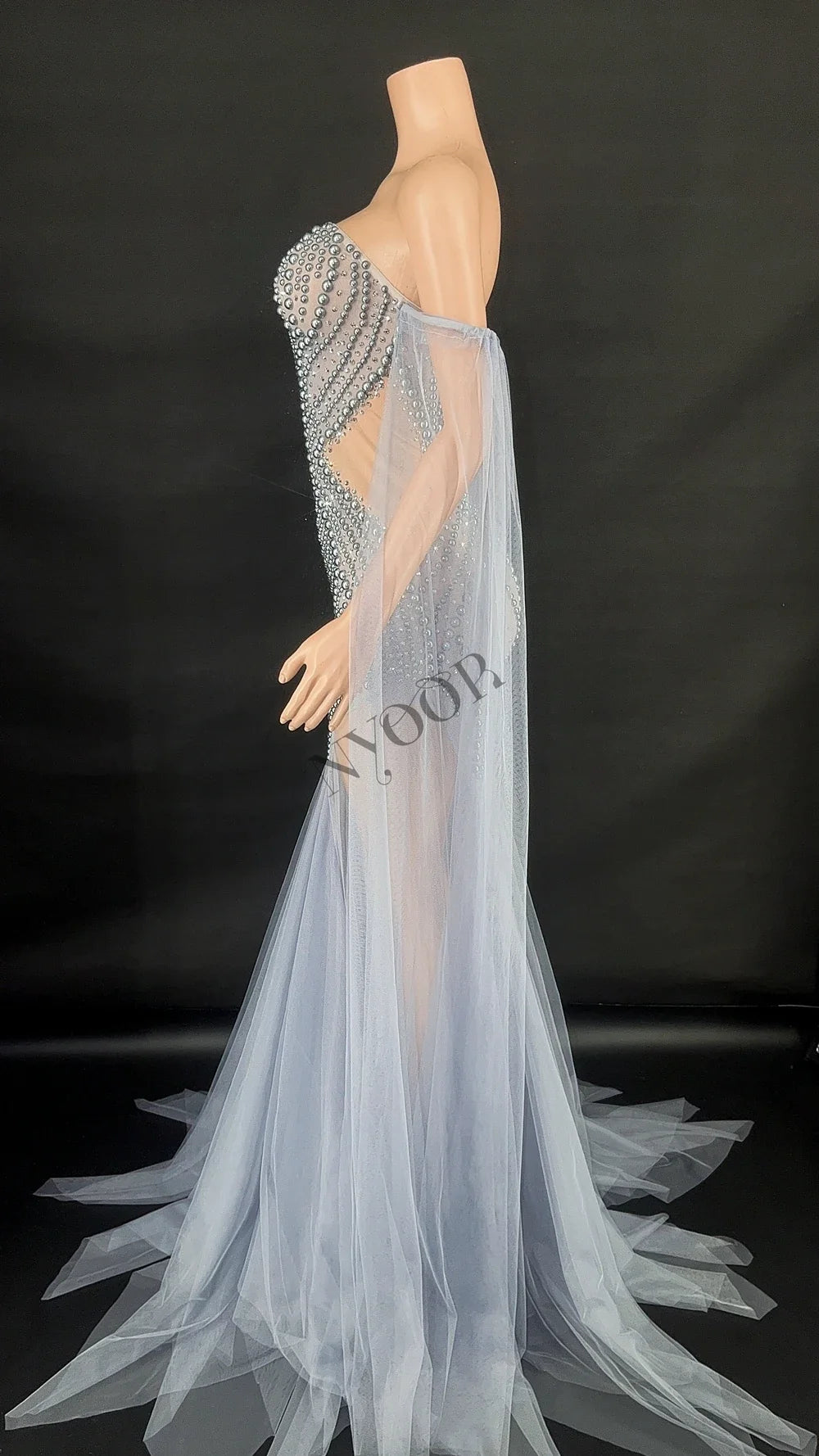 Helena Sheer Maxi Dress