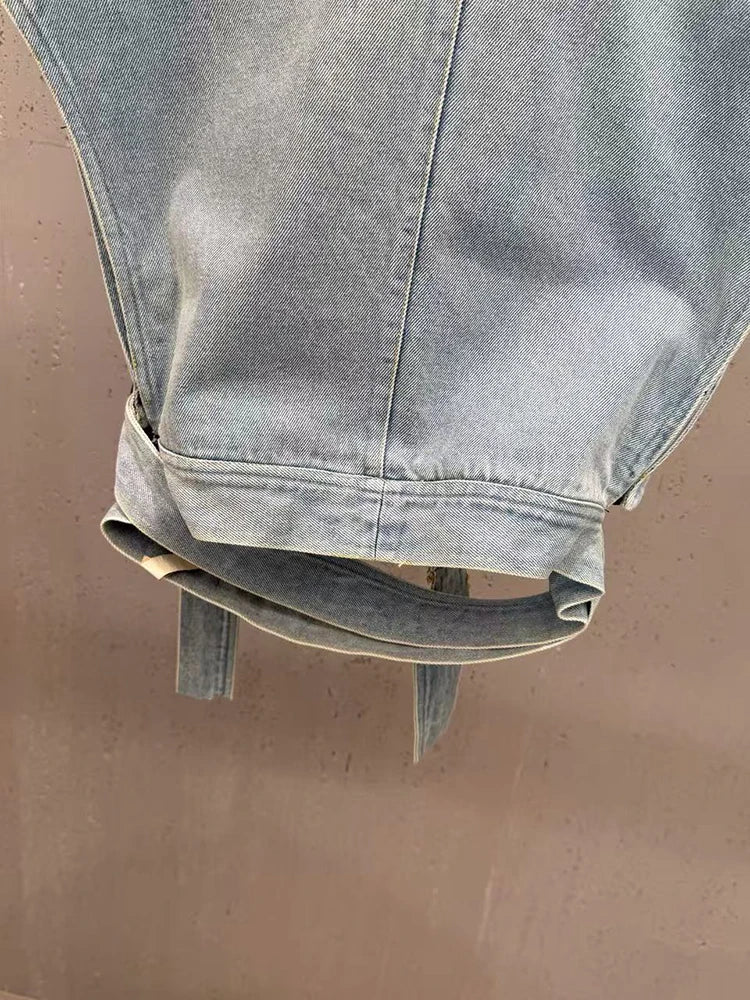 Ana Panelled Denim Set