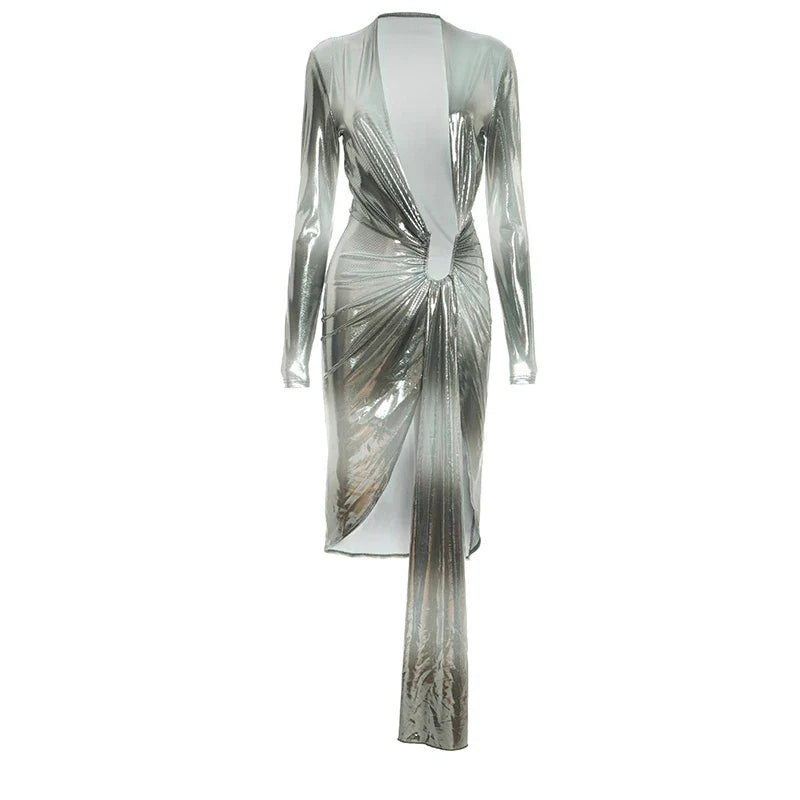 Enchanted Gradient Midi Dress