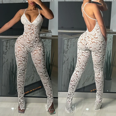 Alisha Mesh Jumpsuit