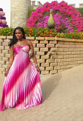 Estherly Gradient Maxi Dress