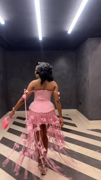 Floral Draped Bandage Dress