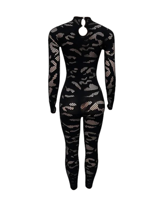 Ayda Mesh Jumpsuit